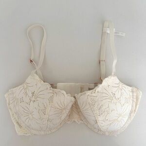 Aerie real good balconette lace bra